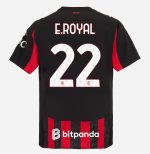 milan home authentic 202526 jersey – 22 emerson royal Collection – Official AC Milan Kits Collection - Official AC Milan Kits