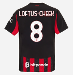 milan home authentic 202526 jersey – 8 ruben loftus-cheek Collection – Official AC Milan Kits Collection - Official AC Milan Kits