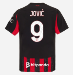 milan home authentic 202526 jersey – 9 luka jović Collection – Official AC Milan Kits Collection - Official AC Milan Kits
