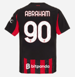 milan home authentic 202526 jersey – 90 tammy abraham Collection – Official AC Milan Kits Collection - Official AC Milan Kits