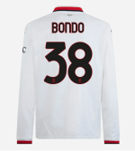 milan long sleeve away 202425 jersey – 38 warren bondo Collection – Official AC Milan Kits Collection - Official AC Milan Kits