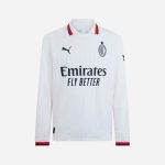 milan long sleeve away 202425 jersey – 9 luka jović Collection – Official AC Milan Kits Collection - Official AC Milan Kits