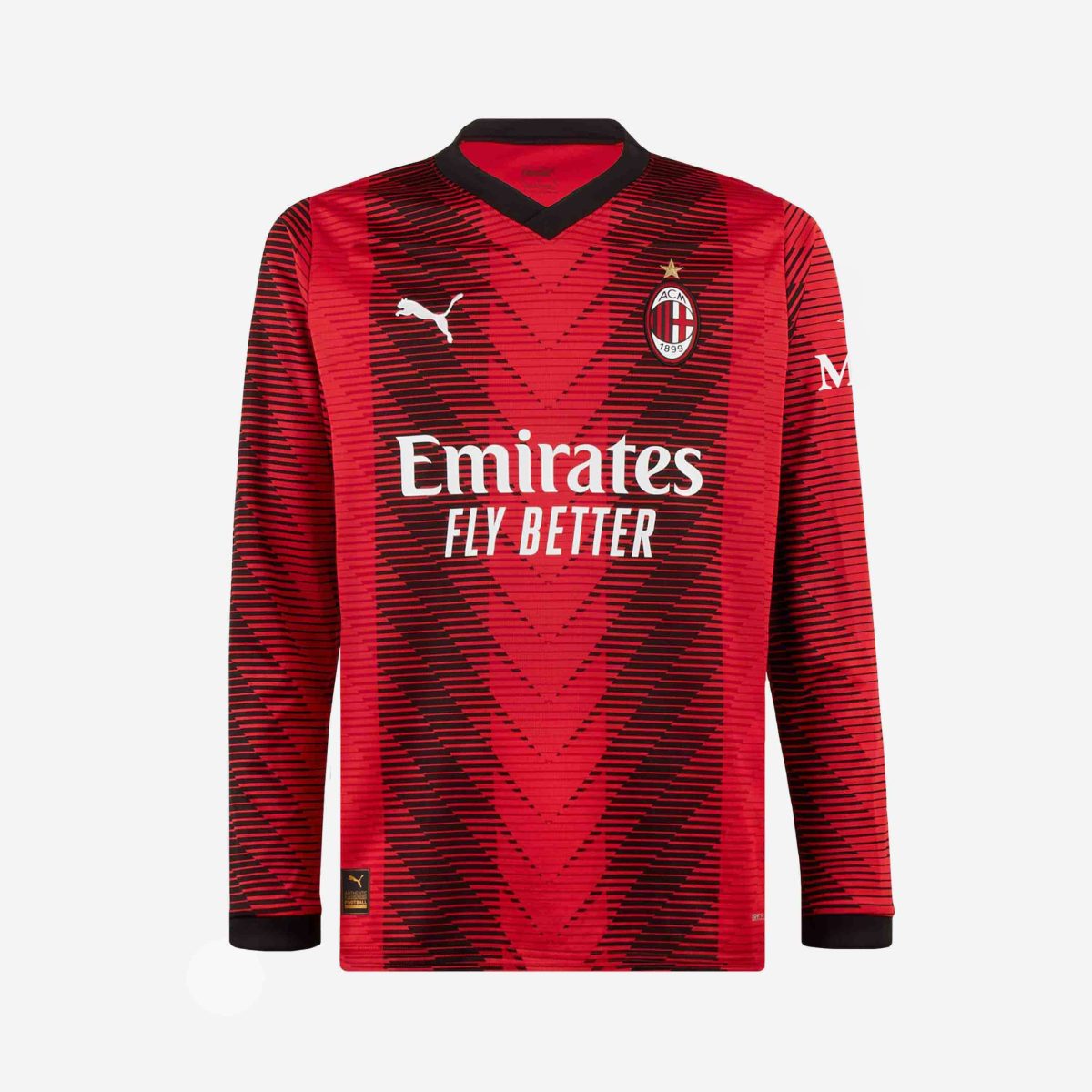 milan long sleeve home 202324 jersey – 9 luka jović Collection – Official AC Milan Kits Collection - Official AC Milan Kits