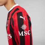 milan long sleeve home 202425 jersey – 19 theo hernández Collection – Official AC Milan Kits Collection - Official AC Milan Kits