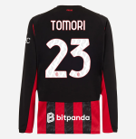milan long sleeve home 202526 jersey – 23 fikayo tomori Collection – Official AC Milan Kits Collection - Official AC Milan Kits