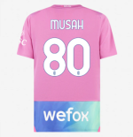 milan third 202324 jersey – 80 yunus musah Collection - Official AC Milan Kits