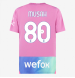 milan third 202324 jersey – 80 yunus musah Collection - Official AC Milan Kits