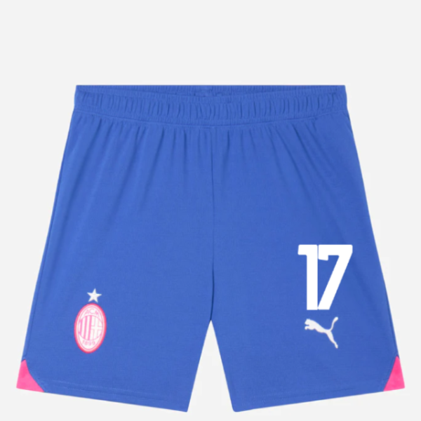 milan third 202324 kids shorts – 17 noah okafor Collection - Official AC Milan Kits