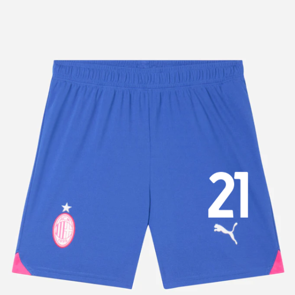 milan third 202324 kids shorts – 21 samuel chukwueze Collection - Official AC Milan Kits