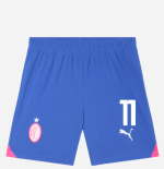 milan third 202324 kids shorts shorts replica jr – 11 christian pulisic Collection - Official AC Milan Kits
