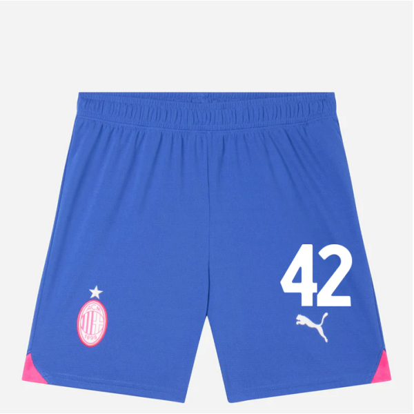 milan third 202324 kids shorts shorts replica jr – 42 filippo terracciano Collection - Official AC Milan Kits