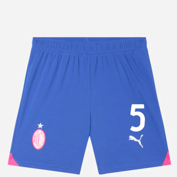 milan third 202324 kids shorts shorts replica jr – 5 pierre kalulu Collection - Official AC Milan Kits