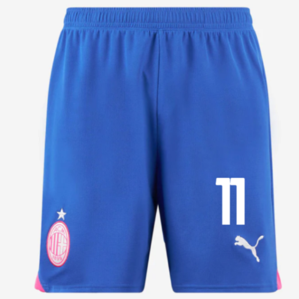milan third 202324 shorts – 11 christian pulisic Collection - Official AC Milan Kits
