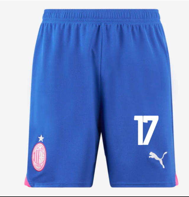 milan third 202324 shorts – 17 noah okafor Collection - Official AC Milan Kits
