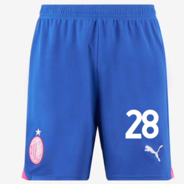 milan third 202324 shorts – 28 malick thiaw Collection - Official AC Milan Kits