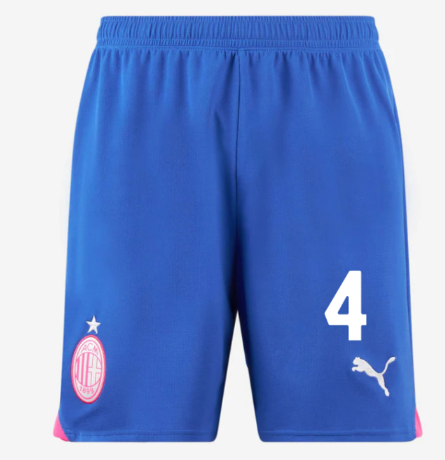 milan third 202324 shorts – 4 ismaël bennacer Collection - Official AC Milan Kits