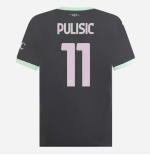milan third 202425 jersey – 11 christian pulisic Collection - Official AC Milan Kits
