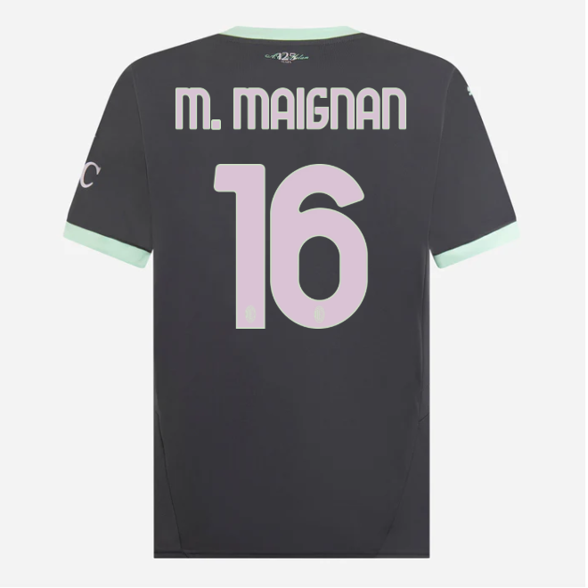 milan third 202425 jersey – 16 mike maignan Collection - Official AC Milan Kits