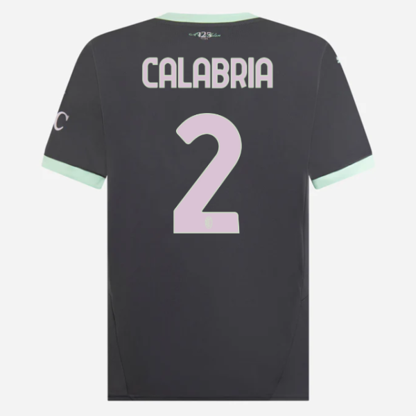 milan third 202425 jersey – 2 davide calabria Collection - Official AC Milan Kits