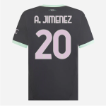 milan third 202425 jersey – 20 alejandro jimenez Collection - Official AC Milan Kits