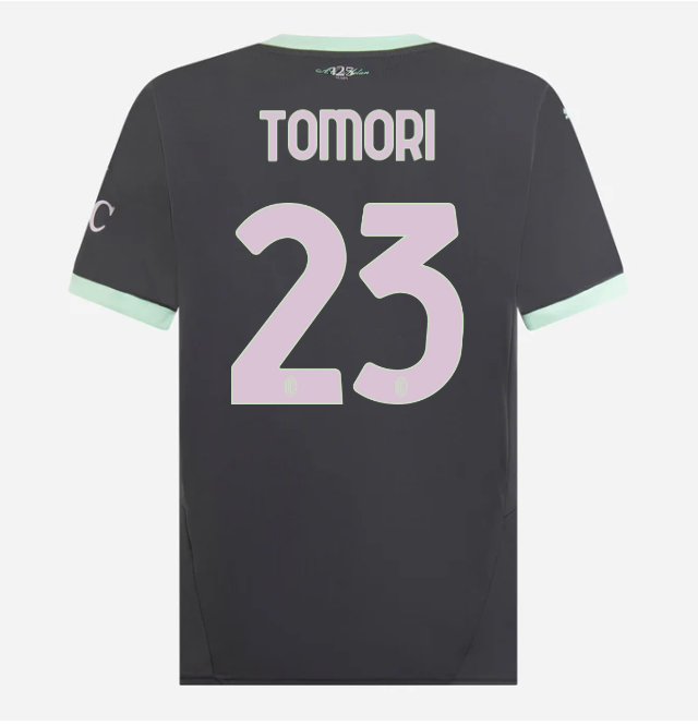 milan third 202425 jersey – 23 fikayo tomori Collection - Official AC Milan Kits