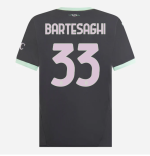 milan third 202425 jersey – 33 davide bartesaghi Collection - Official AC Milan Kits