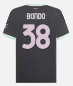 milan third 202425 jersey – 38 warren bondo Collection – Official AC Milan Kits Collection - Official AC Milan Kits