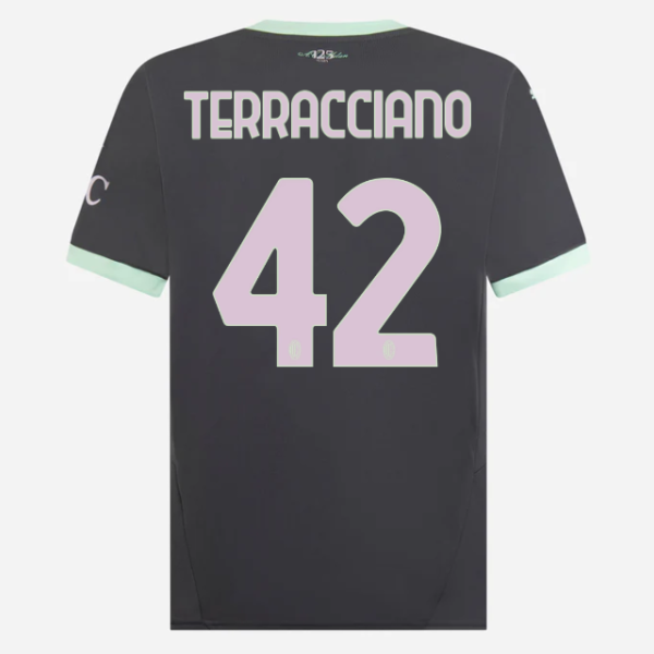 milan third 202425 jersey – 42 filippo terracciano Collection - Official AC Milan Kits