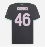 milan third 202425 jersey – 46 matteo gabbia Collection - Official AC Milan Kits