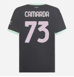 milan third 202425 jersey – 73 francesco camarda Collection - Official AC Milan Kits
