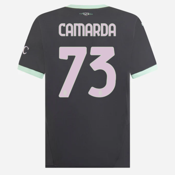 milan third 202425 jersey – 73 francesco camarda Collection - Official AC Milan Kits