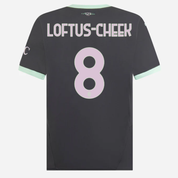 milan third 202425 jersey – 8 ruben loftus-cheek Collection - Official AC Milan Kits