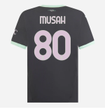 milan third 202425 jersey – 80 yunus musah Collection - Official AC Milan Kits