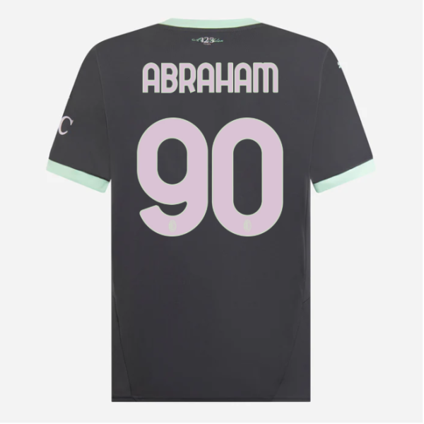 milan third 202425 jersey – 90 tammy abraham Collection - Official AC Milan Kits
