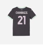 milan third 202425 kids jersey – 21 samuel chukwueze Collection – Official AC Milan Kits Collection - Official AC Milan Kits