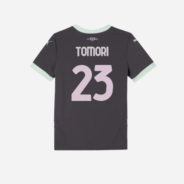 milan third 202425 kids jersey – 23 fikayo tomori Collection – Official AC Milan Kits Collection - Official AC Milan Kits