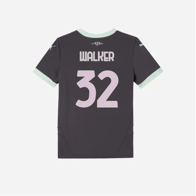 milan third 202425 kids jersey – 32 kyle walker Collection – Official AC Milan Kits Collection - Official AC Milan Kits