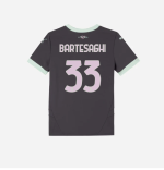 milan third 202425 kids jersey – 33 davide bartesaghi Collection – Official AC Milan Kits Collection - Official AC Milan Kits