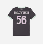 milan third 202425 kids jersey – 56 alexis saelemaekers Collection – Official AC Milan Kits Collection - Official AC Milan Kits