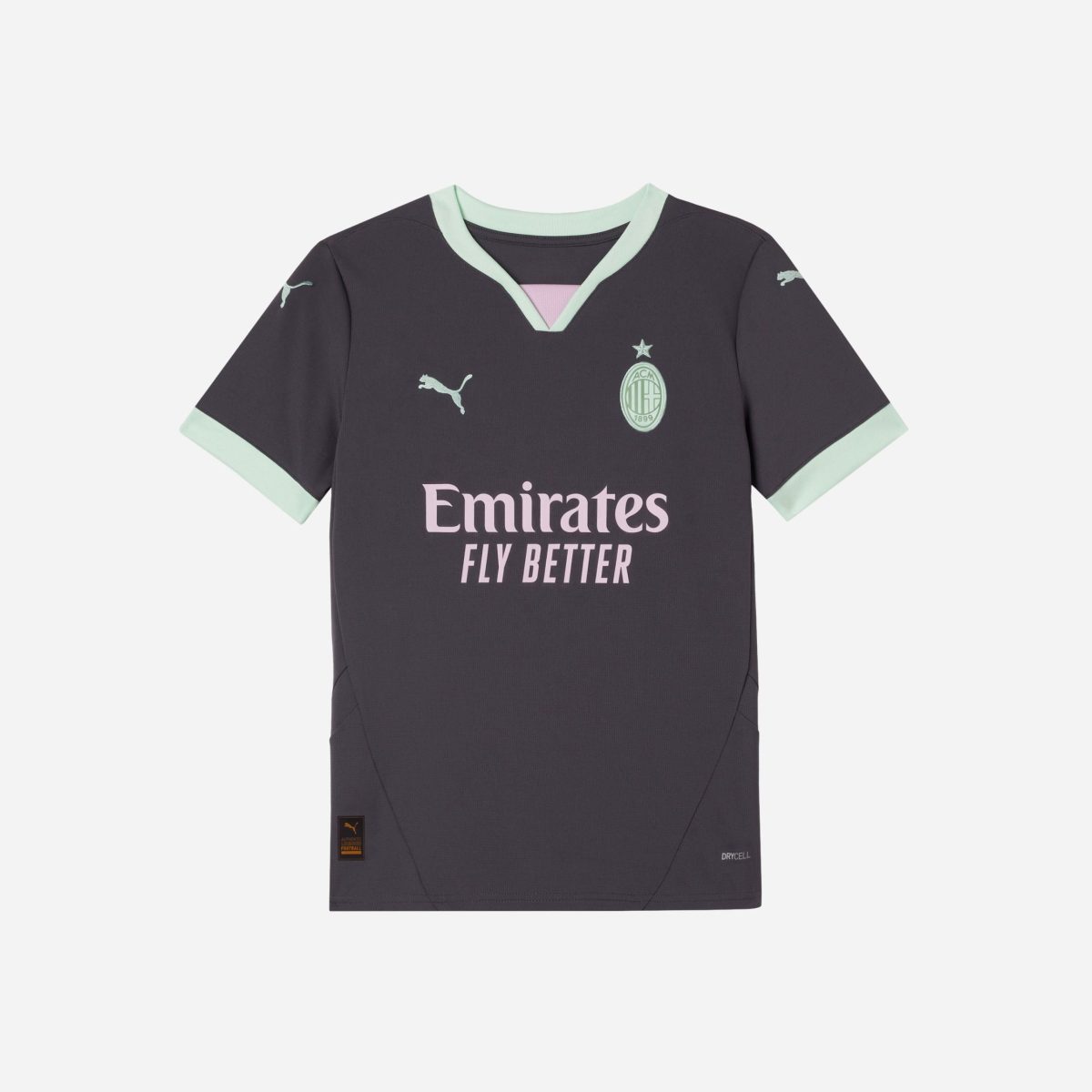 milan third 202425 kids jersey – 56 alexis saelemaekers Collection – Official AC Milan Kits Collection - Official AC Milan Kits
