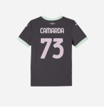 milan third 202425 kids jersey – 73 francesco camarda Collection – Official AC Milan Kits Collection - Official AC Milan Kits
