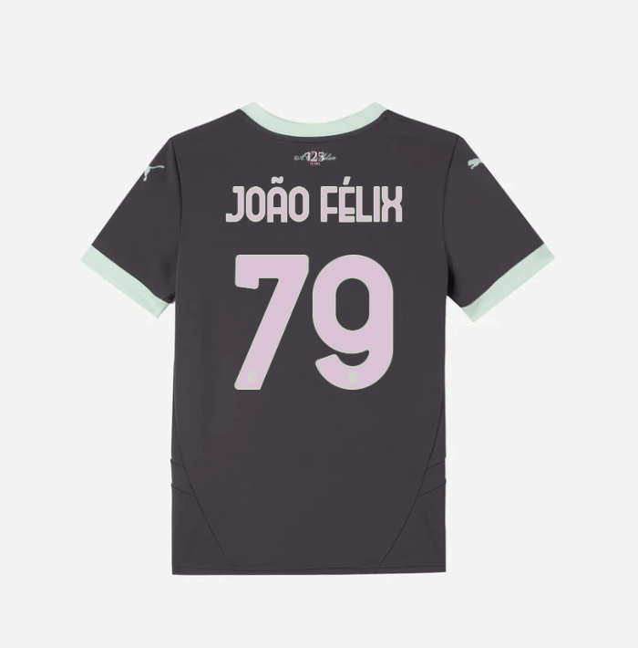 milan third 202425 kids jersey – 79 joão félix Collection – Official AC Milan Kits Collection - Official AC Milan Kits