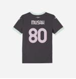milan third 202425 kids jersey – 80 yunus musah Collection – Official AC Milan Kits Collection - Official AC Milan Kits