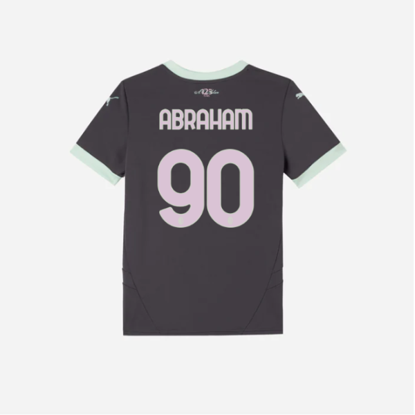 milan third 202425 kids jersey – 90 tammy abraham Collection – Official AC Milan Kits Collection - Official AC Milan Kits