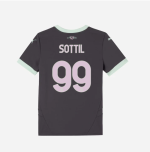 milan third 202425 kids jersey – 99 riccardo sottil Collection – Official AC Milan Kits Collection - Official AC Milan Kits