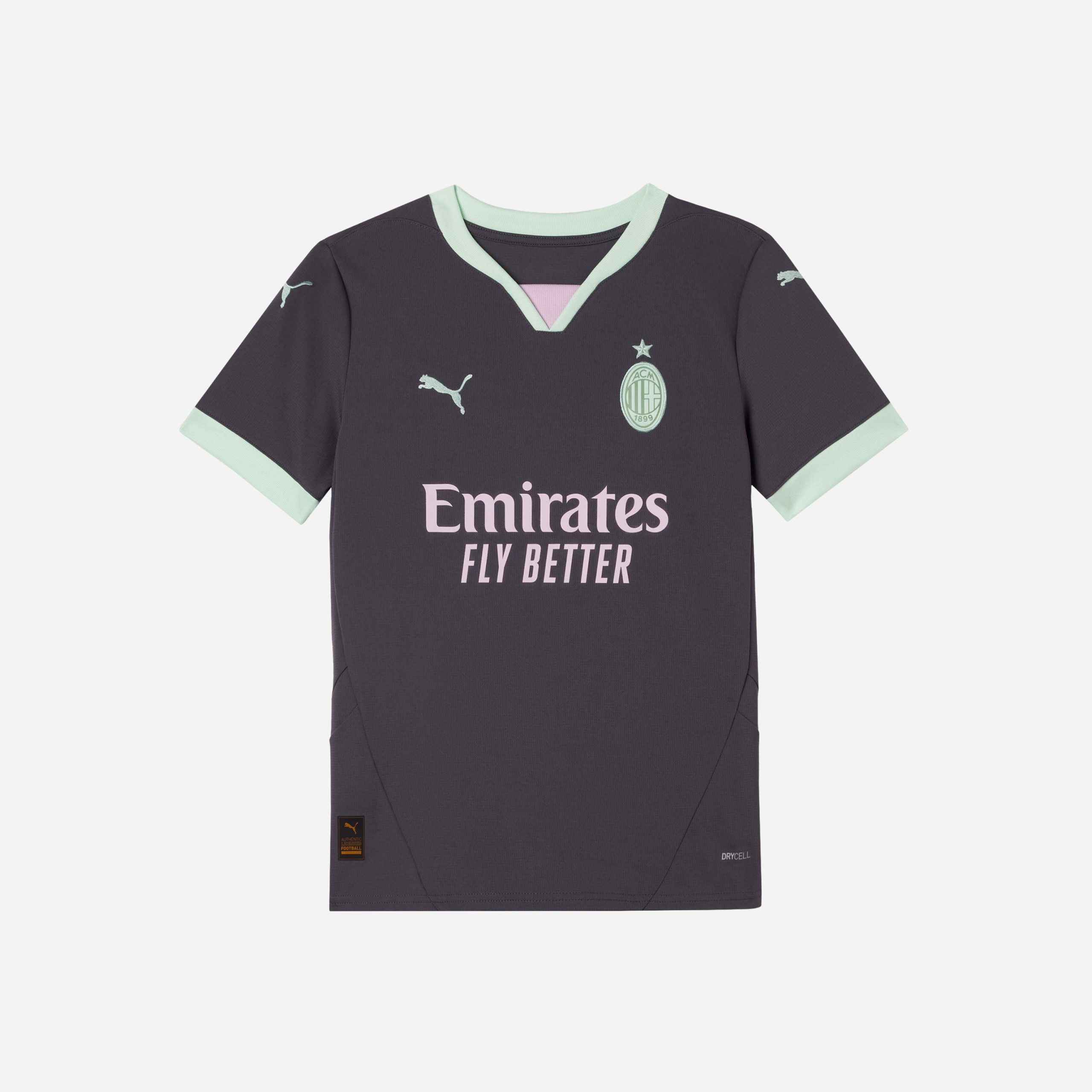 milan third 202425 kids jersey with custom printing Collection – Official AC Milan Kits Collection - Official AC Milan Kits