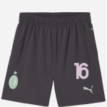 milan third 202425 kids shorts – 16 mike maignan Collection – Official AC Milan Kits Collection - Official AC Milan Kits