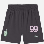 milan third 202425 kids shorts – 99 riccardo sottil Collection – Official AC Milan Kits Collection - Official AC Milan Kits