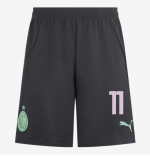milan third 202425 shorts – 11 christian pulisic Collection – Official AC Milan Kits Collection - Official AC Milan Kits
