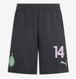 milan third 202425 shorts – 14 tijjani reijnders Collection – Official AC Milan Kits Collection - Official AC Milan Kits